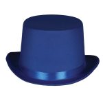 blauwe hoed