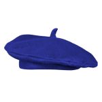 blauwe hoed