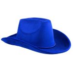 blauwe hoed