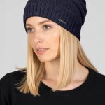 donkerblauwe muts