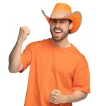 oranje cowboyhoed