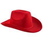 rode cowboyhoed