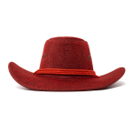 rode cowboyhoed