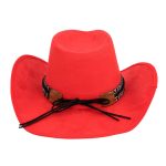 rode cowboyhoed