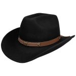 zwarte cowboyhoed
