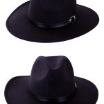 zwarte cowboyhoed