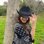 zwarte cowboyhoed