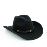 zwarte cowboyhoed