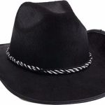 zwarte cowboyhoed