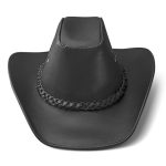 zwarte cowboyhoed