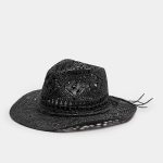 zwarte cowboyhoed