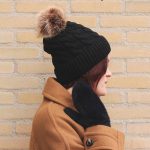 zwarte dames muts