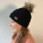zwarte dames muts