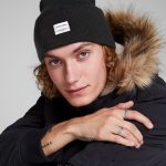 zwarte heren muts